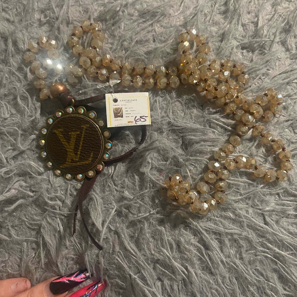 Upcycled necklace